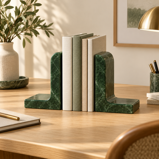 Bookend Pair — concept visualization; styling accessories excluded